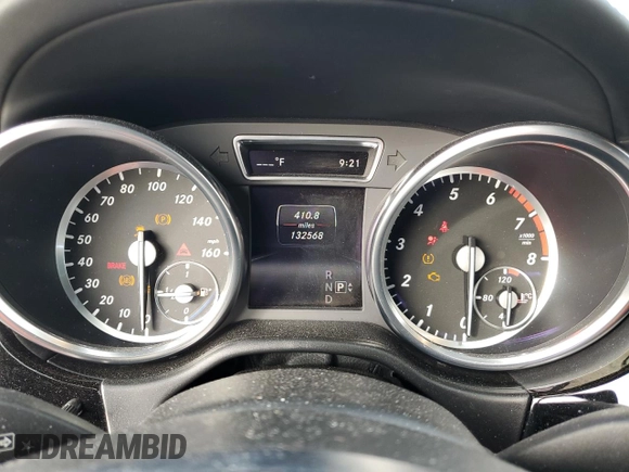 2015 Mercedes-Benz GL-Class GL 550 with VIN 4JGDF7DE7FA455957, listed as a Copart auction lot 39546504 with 132,568 mi miles. Bid and sale history available at carsss.com. Image 9.