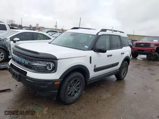 2023 Ford Bronco Sport Big Bend with VIN 3FMCR9B60PRE30108, listed as a IAAI auction lot 41560902 with 21,046 mi miles. Bid and sale history available at carsss.com. Image 17.