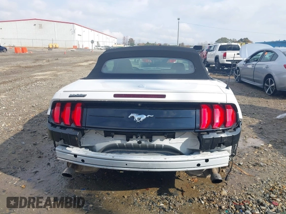 2021 Ford Mustang EcoBoost with VIN 1FATP8UH1M5105152, listed as a IAAI auction lot 40967651 with 81,514 mi miles and . Bid and sale history available at DreamBid. Image 6.