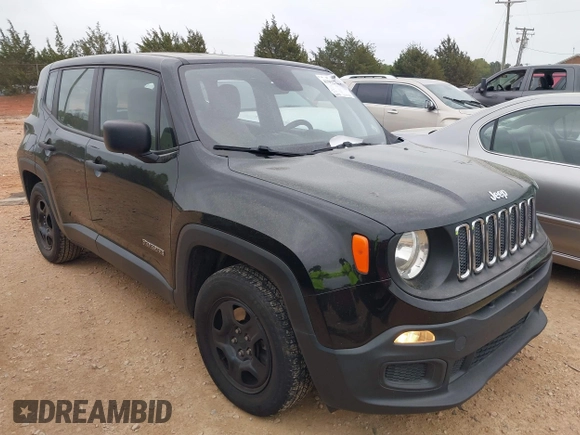 2018 Jeep Renegade Sport with VIN ZACCJAAB9JPG81478, listed as a IAAI auction lot 41952789 with 154,768 mi miles and . Bid and sale history available at DreamBid. Image 1.