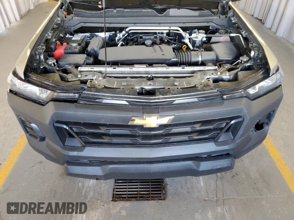2024 Chevrolet Colorado 2WD Work Truck with VIN 1GCGSBEC6R1125843, listed as a Copart auction lot 80292464 with 12,476 mi miles and Clean title. Bid and sale history available at DreamBid. Image 11.