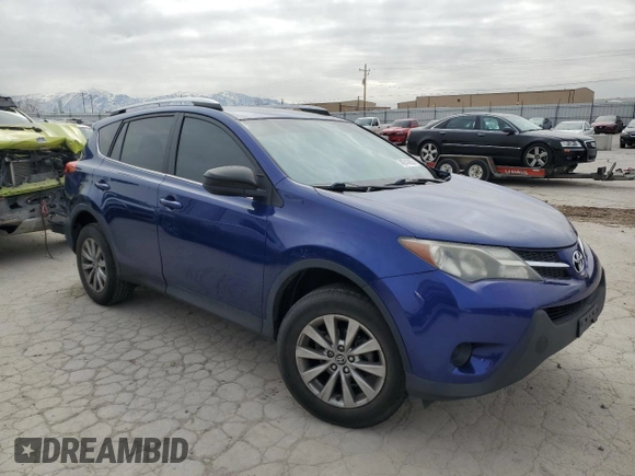 2015 Toyota RAV4 LE with VIN 2T3BFREV8FW382816, listed as a Copart auction lot 49743605 with 0 mi miles and Salvage Title. Bid and sale history available at carsss.com. Image 4.