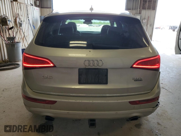 2017 Audi Q5 Premium Plus with VIN WA1L2AFP8HA003150, listed as a Copart auction lot 56228605 with 119,665 mi miles and Salvage title. Bid and sale history available at DreamBid. Image 6.