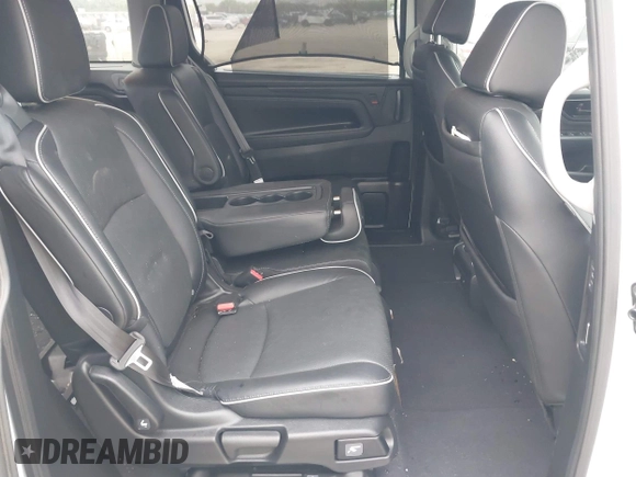 2022 Honda Odyssey Elite z VIN 5FNRL6H96NB039950, wystawiony jako IAAI lot #41907106 z przebiegiem 67 490 mil mil oraz . Historia ofert i sprzedaży dostępna na DreamBid. Obrazek 8.