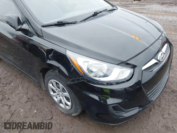 2014 Hyundai Accent GS with VIN KMHCT5AE9EU197712, listed as a IAAI auction lot 41493618 with 83,890 mi miles. Bid and sale history available at carsss.com. Image 6.