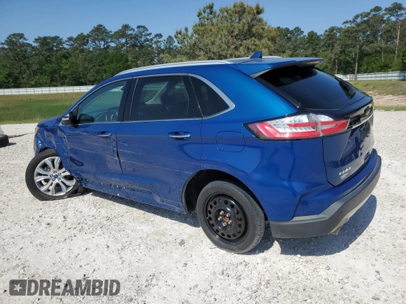 2020 Ford Edge Titanium z VIN 2FMPK3K91LBA72524, wystawiony jako Copart lot #52219545 z przebiegiem 97 192 mil mil oraz Szkoda całkowita • Salvage title. Historia ofert i sprzedaży dostępna na DreamBid. Obrazek 2.