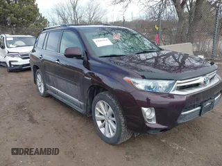 2012 Toyota Highlander Limited with VIN JTEDC3EH2C2009201, listed as a IAAI auction lot 41686684 with 186,405 mi miles and . Bid and sale history available at DreamBid. Image 1.