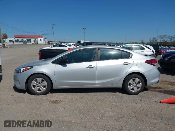 2017 Kia Forte LX with VIN 3KPFK4A73HE101950, listed as a IAAI auction lot 42023151 with 233,718 mi miles. Bid and sale history available at carsss.com. Image 15.