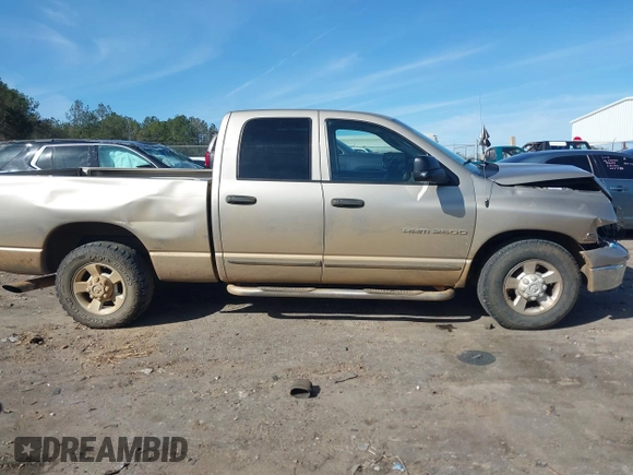 2004 Dodge Ram 2500 SLT with VIN 3D7KA28C24G206475, listed as a IAAI auction lot 41598226 with 312,192 mi miles. Bid and sale history available at carsss.com. Image 14.