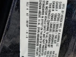 2004 Honda Odyssey EX-L z VIN 5FNRL18004B006350, wystawiony jako Copart lot #50289685 z przebiegiem 241 502 mil mil oraz Szkoda całkowita • Salvage title. Historia ofert i sprzedaży dostępna na DreamBid. Obrazek 13.