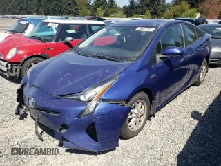 2016 Toyota Prius Two with VIN JTDKBRFU0G3505594, listed as a Copart auction lot 54621335 with 341,296 mi miles and Clean Title. Bid and sale history available at DreamBid. Image 1.