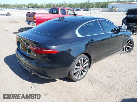 2020 Jaguar XE S with VIN SAJAE4FX3LCP64494, listed as a IAAI auction lot 42049579 with 9,692 mi miles and . Bid and sale history available at DreamBid. Image 4.