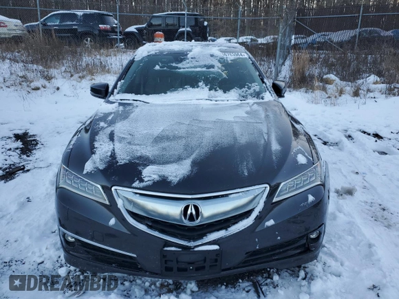 2015 Acura TLX V6 Advance with VIN 19UUB2F76FA012167, listed as a Copart auction lot 86763964 with 176,321 mi miles and Salvage Title. Bid and sale history available at carsss.com. Image 5.