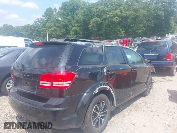 2018 Dodge Journey SE with VIN 3C4PDCAB6JT429409, listed as a IAAI auction lot 40161362 with Not Provided miles and . Bid and sale history available at DreamBid. Image 4.