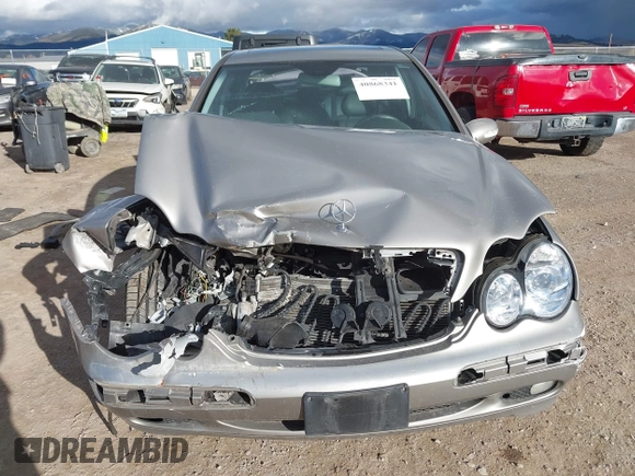 2004 Mercedes-Benz C 240 with VIN WDBRF81J04F505744, listed as a IAAI auction lot 40868341 with 155,854 mi miles and . Bid and sale history available at DreamBid. Image 13.
