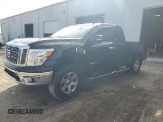 2017 Nissan Titan SV с VIN 1N6AA1C59HN569259, выставлен на аукционе Copart как лот 81522814 с пробегом 121 397 миль миль и Чистый • Clean title. История ставок и продаж доступна на DreamBid. Изображение 1.