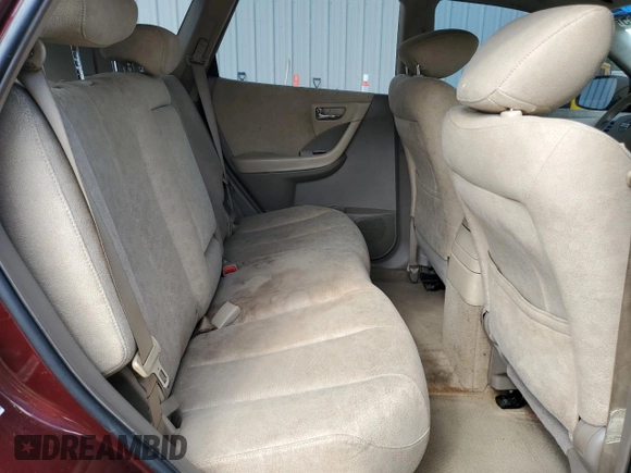 2007 Nissan Murano SL z VIN JN8AZ08T67W515959, wystawiony jako Copart lot #51770265 z przebiegiem 167 154 mil mil oraz Szkoda całkowita • Salvage title. Historia ofert i sprzedaży dostępna na DreamBid. Obrazek 11.