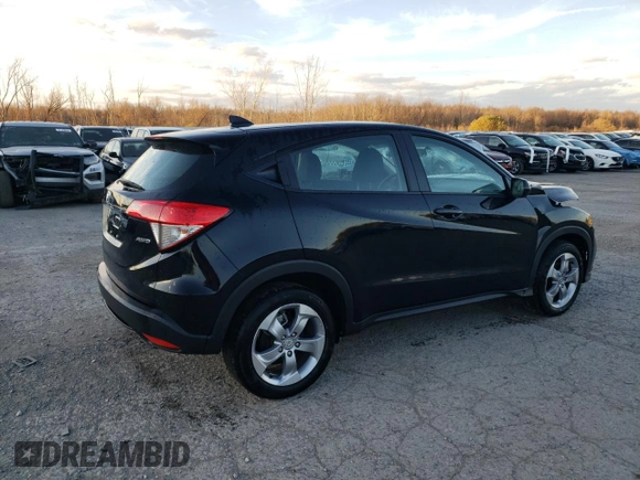 2022 Honda HR-V LX with VIN 3CZRU6H31NM708530, listed as a Copart auction lot 79136784 with 33,208 mi miles and Salvage Title. Bid and sale history available at carsss.com. Image 3.