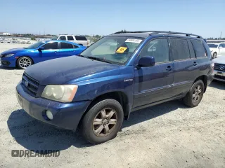 2003 Toyota Highlander z VIN JTEHF21A630118476, wystawiony jako Copart lot #59504195 z przebiegiem Nie podano mil oraz Czysty tytuł • Clean title. Historia ofert i sprzedaży dostępna na DreamBid. Obrazek 1.
