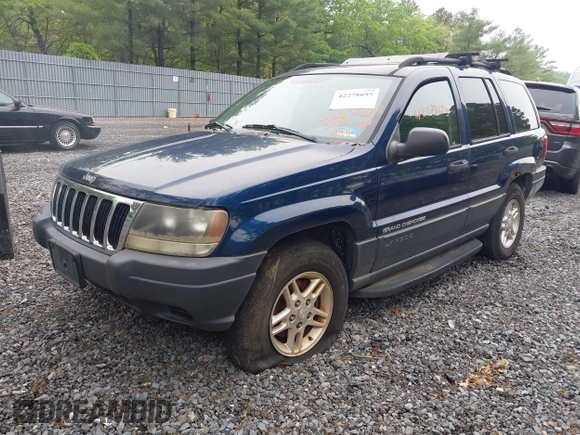 2003 Jeep Grand Cherokee Laredo z VIN 1J4GW48S73C553686, wystawiony jako IAAI lot #42278695 z przebiegiem 154 374 mil mil oraz . Historia ofert i sprzedaży dostępna na DreamBid. Obrazek 2.
