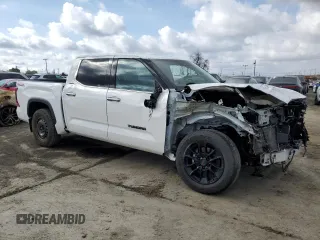 2022 Toyota Tundra Limited with VIN 5TFJA5ABXNX010225, listed as a Copart auction lot 51496985 with 28,476 mi miles and Salvage title. Bid and sale history available at DreamBid. Image 4.