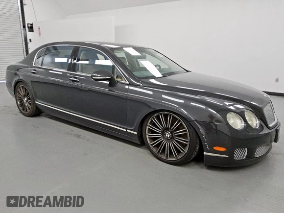 2013 Bentley Flying Spur с VIN SCBBP9ZA4DC081659, выставлен на аукционе Copart как лот 57568525 с пробегом 102 570 миль миль и Чистый • Clean title. История ставок и продаж доступна на DreamBid. Изображение 4.