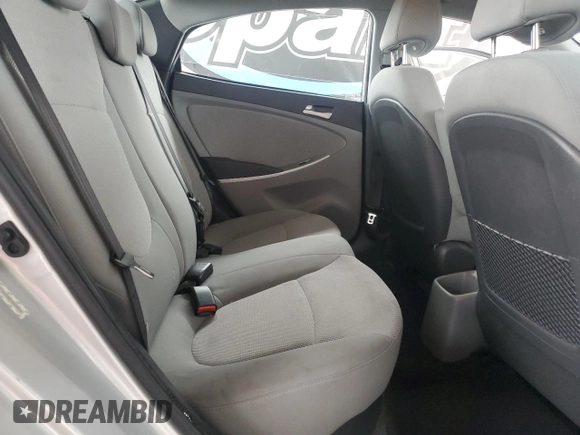 2014 Hyundai Accent GLS with VIN KMHCT4AE8EU643620, listed as a Copart auction lot 53852525 with 90,279 mi miles and Salvage Title. Bid and sale history available at carsss.com. Image 10.