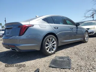 2020 Cadillac CT5 Premium Luxury с VIN 1G6DN5RK5L0152156, выставлен на аукционе Copart как лот 52426385 с пробегом 57 806 миль миль и Списание • Salvage title. История ставок и продаж доступна на DreamBid. Изображение 3.
