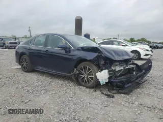 2022 Toyota Camry SE with VIN 4T1T11AK7NU651525, listed as a Copart auction lot 51455935 with 81,118 mi miles and Salvage Title. Bid and sale history available at carsss.com. Image 4.