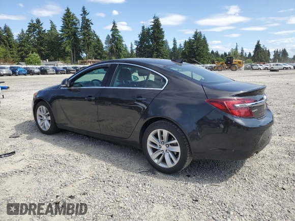 2015 Buick Regal with VIN 2G4GK5EXXF9176852, listed as a Copart auction lot 61088855 with 118,370 mi miles and Salvage title. Bid and sale history available at DreamBid. Image 2.