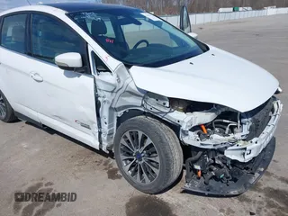 2017 Ford C-Max Energi Titanium with VIN 1FADP5FU4HL101319, listed as a IAAI auction lot 41837912 with 158,536 mi miles. Bid and sale history available at carsss.com. Image 17.