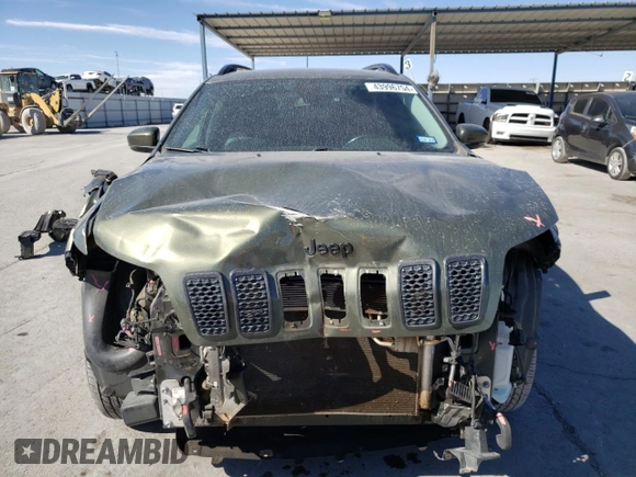2020 Jeep Cherokee Latitude with VIN 1C4PJMCX9LD603991, listed as a Copart auction lot 43996754 with 38,327 mi miles. Bid and sale history available at carsss.com. Image 5.