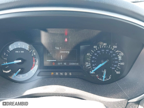 2016 Ford Fusion SE with VIN 1FA6P0H76G5132058, listed as a IAAI auction lot 42033056 with 220,841 mi miles. Bid and sale history available at carsss.com. Image 7.