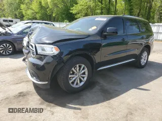 2020 Dodge Durango SXT Plus with VIN 1C4RDJAG9LC330011, listed as a Copart auction lot 54603695 with 53,314 mi miles and Salvage title. Bid and sale history available at DreamBid. Image 1.