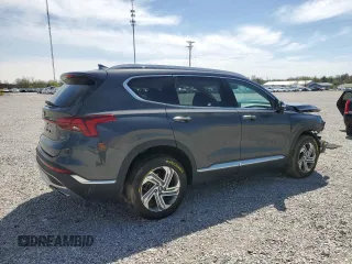 2022 Hyundai Santa Fe SEL z VIN 5NMS6DAJ9NH410504, wystawiony jako Copart lot #52181195 z przebiegiem 25 733 mil mil oraz Szkoda całkowita • Salvage title. Historia ofert i sprzedaży dostępna na DreamBid. Obrazek 3.