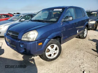 2008 Hyundai Tucson GLS with VIN KM8JM12B48U755567, listed as a Copart auction lot 75073514 with 0 mi miles and Non Repairable. Bid and sale history available at carsss.com. Image 1.