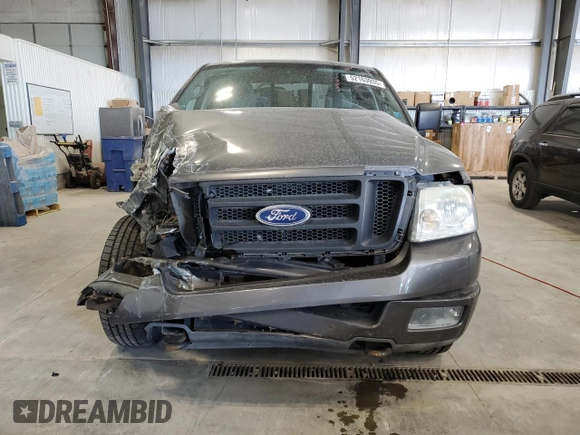 2004 Ford F-150 XL with VIN 1FTRF14W44NA07441, listed as a Copart auction lot 52163935 with 94,640 mi miles and Salvage Title. Bid and sale history available at DreamBid. Image 5.