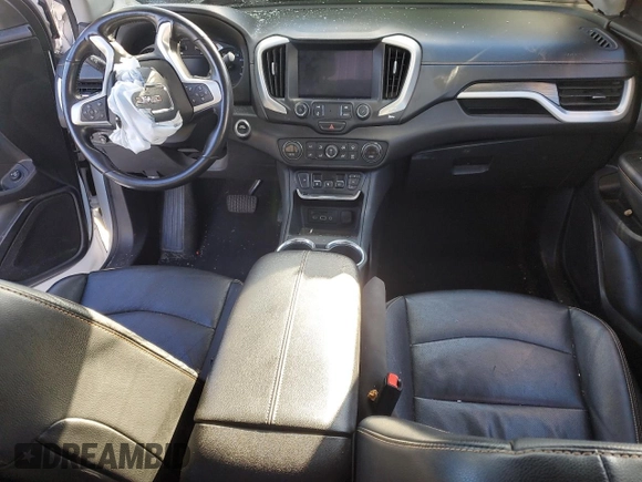 2021 GMC Terrain SLT with VIN 3GKALPEV5ML325958, listed as a Copart auction lot 41509375 with Not provided miles and Salvage title. Bid and sale history available at DreamBid. Image 8.
