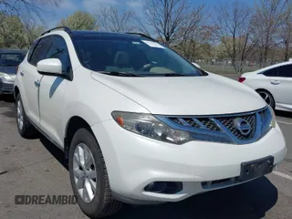 2012 Nissan Murano S with VIN JN8AZ1MW6CW236625, listed as a IAAI auction lot 42070547 with 134,625 mi miles. Bid and sale history available at carsss.com. Image 1.