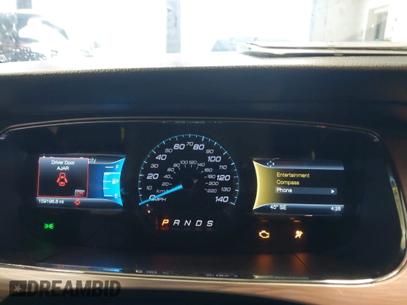 2015 Ford Taurus SEL with VIN 1FAHP2E82FG124009, listed as a IAAI auction lot 42323744 with 159,196 mi miles and . Bid and sale history available at DreamBid. Image 7.
