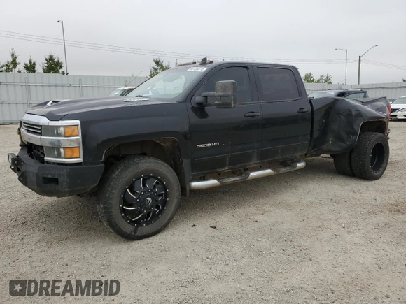 2017 Chevrolet Silverado 3500HD LT with VIN 1GC4KZCY2HF155370, listed as a Copart auction lot 68136874 with 373,839 mi miles and Salvage Title. Bid and sale history available at carsss.com. Image 1.