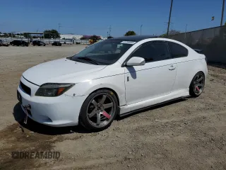 2007 Scion tC Spec with VIN JTKDE177370150859, listed as a Copart auction lot 53758955 with 140,110 mi miles and Salvage title. Bid and sale history available at DreamBid. Image 1.