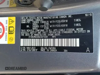 2016 Lexus RX 350 с VIN 2T2BZMCA9GC001489, выставлен на аукционе Copart как лот 60257295 с пробегом 172 247 миль миль и Списание • Salvage title. История ставок и продаж доступна на DreamBid. Изображение 14.