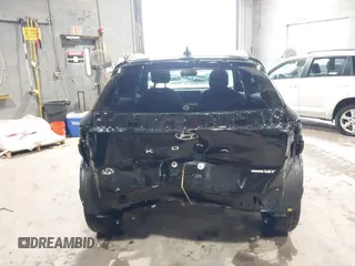 2024 Hyundai Kona Limited with VIN KM8HECA35RU097714, listed as a IAAI auction lot 40592804 with 6,971 mi miles. Bid and sale history available at carsss.com. Image 17.