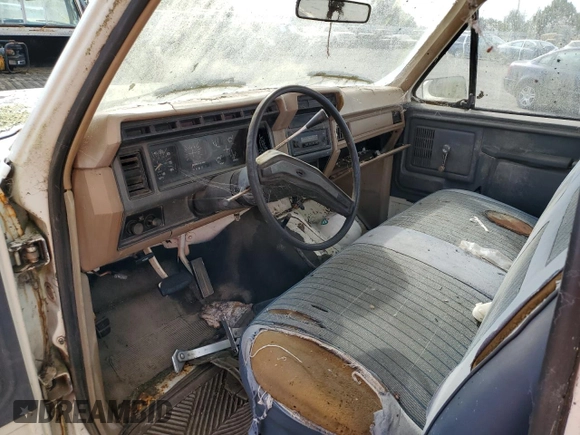 1986 Ford F-150 with VIN 1FTEF14N4GPB75627, listed as a Copart auction lot 68847924 with 50,979 mi miles and Salvage Title. Bid and sale history available at carsss.com. Image 8.