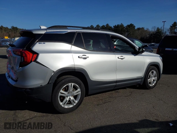 2020 GMC Terrain SLE with VIN 3GKALTEV6LL127834, listed as a Copart auction lot 48870615 with 67,860 mi miles and Salvage Title. Bid and sale history available at DreamBid. Image 3.