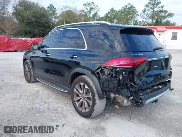 2023 Mercedes-Benz GLE 350 with VIN 4JGFB4KB5PA951787, listed as a IAAI auction lot 41578652 with 22,239 mi miles and . Bid and sale history available at DreamBid. Image 3.