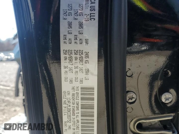 2019 Jeep Cherokee Latitude Plus с VIN 1C4PJMLB9KD393752, выставлен на аукционе Copart как лот 46051755 с пробегом 142 203 миль миль и Списание • Salvage title. История ставок и продаж доступна на DreamBid. Изображение 14.