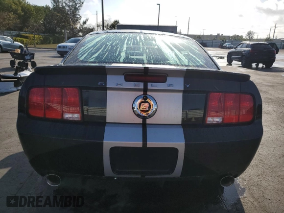 2007 Ford Mustang GT Deluxe with VIN 1ZVHT82H375361082, listed as a Copart auction lot 51257825 with 14,262 mi miles and Salvage Title. Bid and sale history available at carsss.com. Image 6.
