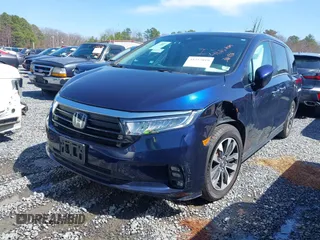 2022 Honda Odyssey EX-L with VIN 5FNRL6H7XNB061061, listed as a IAAI auction lot 41257019 with 52,194 mi miles and . Bid and sale history available at DreamBid. Image 17.